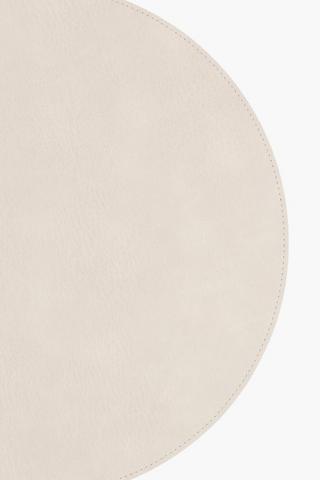 Round Pu Placemat
