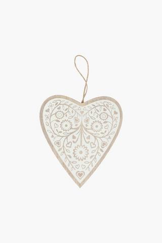 Hanging Heart, 18x20cm