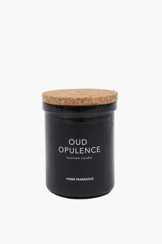 Oud Opulence Glass Candle, 114g