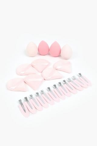 Beauty Essentials Kit With Storage Organiser