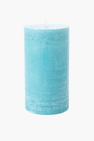 Coconut And Beach Pillar Candle, 7.5x14cm