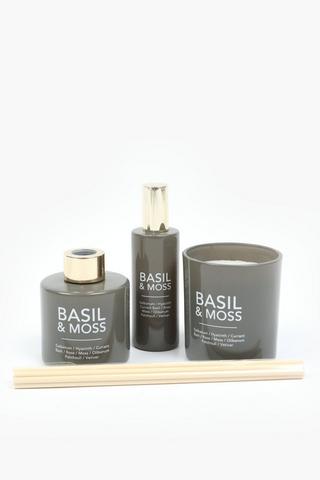3 Pack Basil And Moss Gift Set