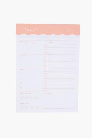 A5 Scalloped Weekly Planner