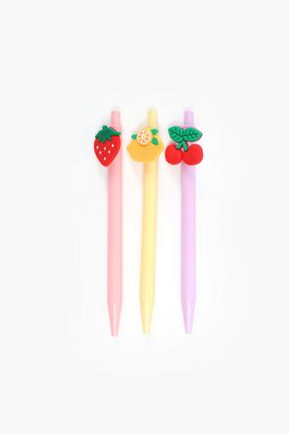 3 Pack Fruit Pens