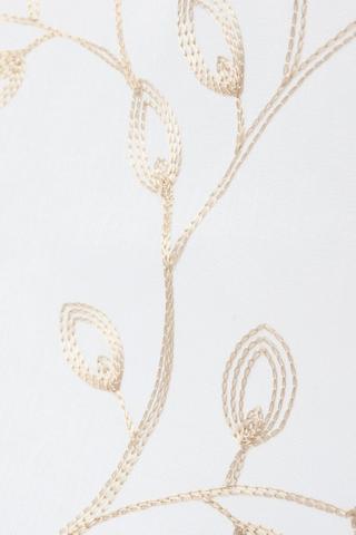 Taped Sheer Embroidered Hazel Curtain, 270x218cm