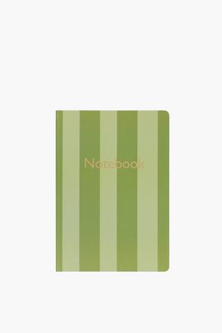 A5 Stripe Notebook