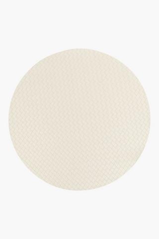 Pu Textured Round Placemat