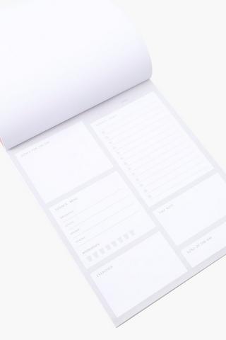 Daily Planner Notepad A4 Organiser