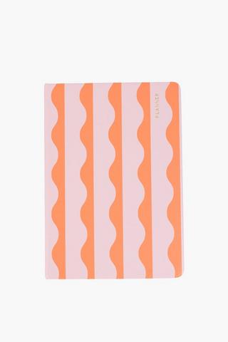 A5 Planner - Pu Peach + Pink
