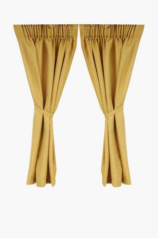 2 Pack Cafe Jozi Taped Curtain, 110x120cm