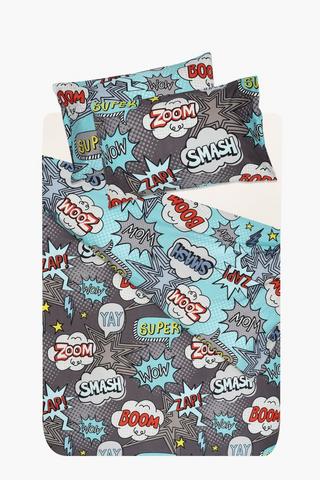 Soft Touch Boom Pow Duvet Cover Set
