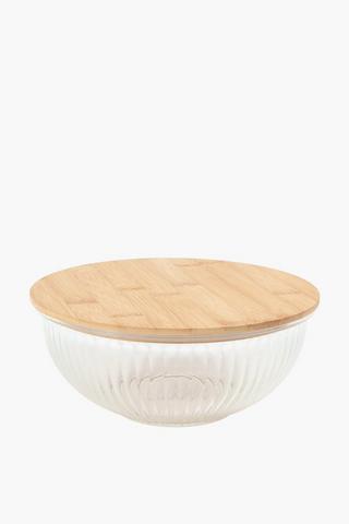 Medium Leo Ribbed Bowl