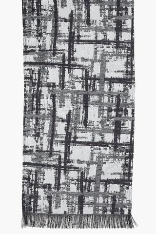 Astratto Mono Chenille Table Runner