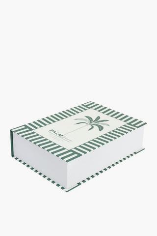 Palm Tree Decor Book, 30x21cm
