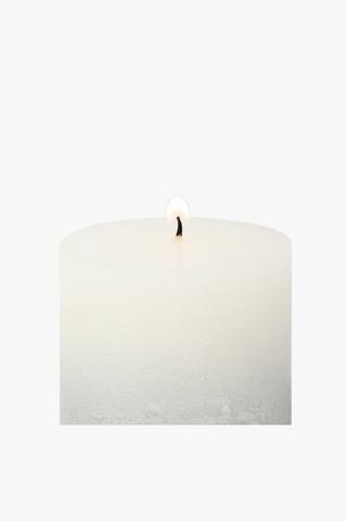Two Tone Pillar Candle, 7x7,5cm