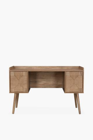 Boho Weave Office Desk