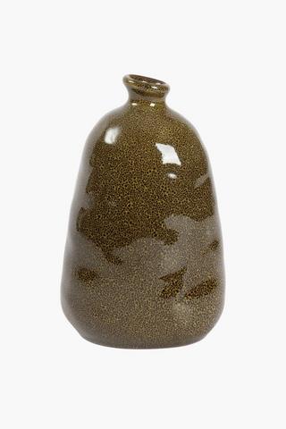 Organic Olive Vase, 20cm