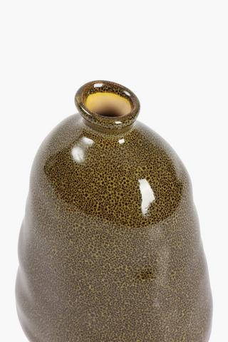 Organic Olive Vase, 20cm