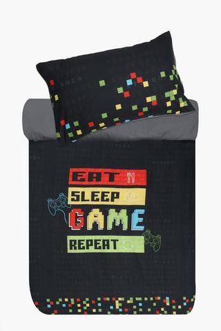 Soft Touch Placement Print Baroe Gamer Duvet Cover Set