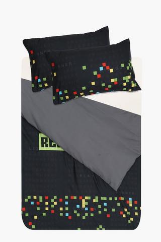 Soft Touch Placement Print Baroe Gamer Duvet Cover Set