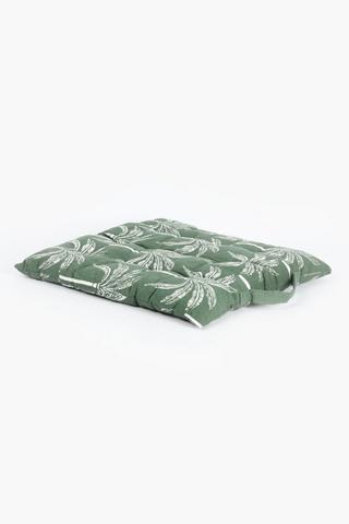Secunda Palm Cotton Chairpad, 40x40cm