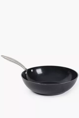 Masterchef Aluminium Elite Wok Pan, 28cm