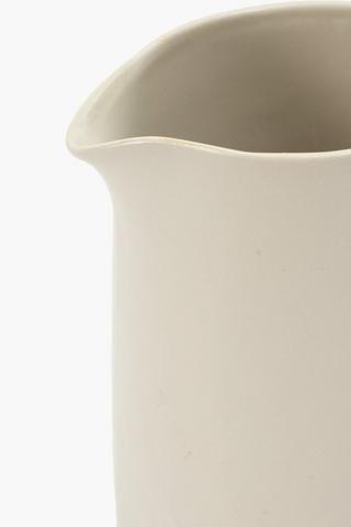 Raw Edge Ceramic Jug