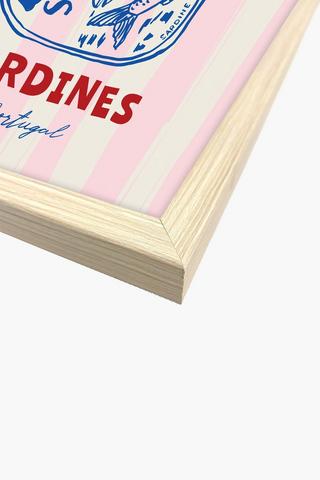 Framed 2 Pack Coastal Canvas, 30x40cm 