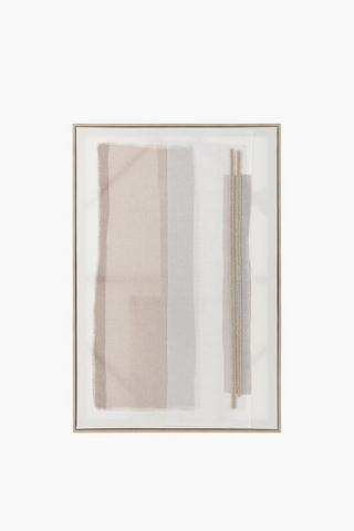 Abstract Fabric Canvas, 60x90cm