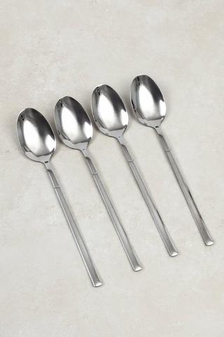 4 Pack Slimline Stainless Steel Tablespoons
