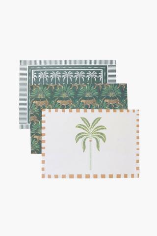 30 Pack Palm Placemat Booklet