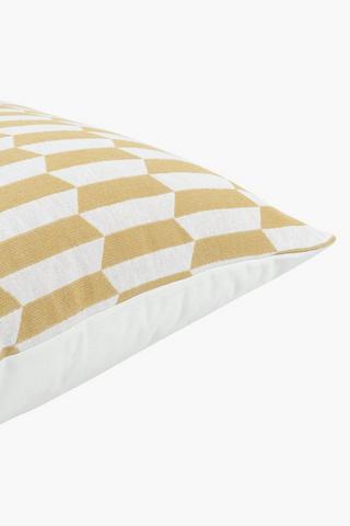 Jacquard Cala Wave Scatter Cushion, 60x60cm