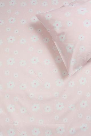 Soft Touch Maui Daisy Fitted Sheet