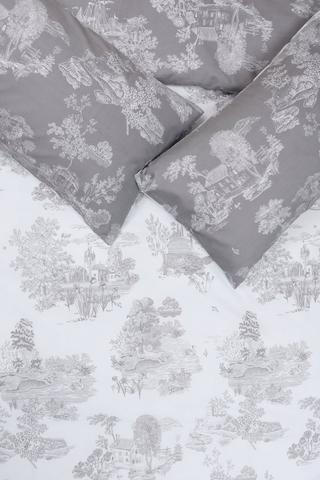 Premium Cotton Kirkwood Reversible Duvet Cover Set