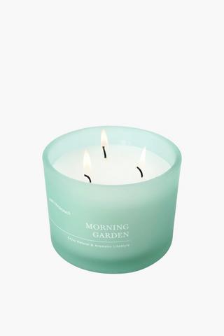 Morning Garden Floral Lid Candle, 800g