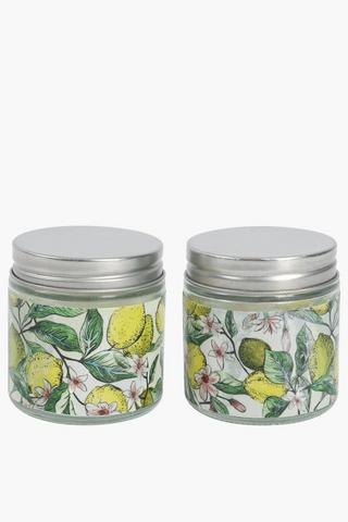 2 Pack Citronella Tin Candles, 230g