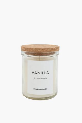 Vanilla Glass Candle, 114g