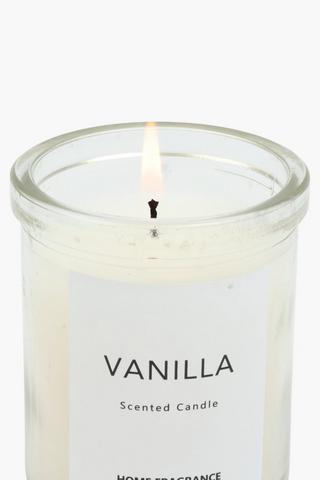 Vanilla Glass Candle, 114g