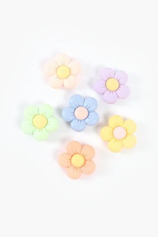 6 Piece Magnetic Flowers