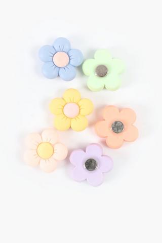6 Piece Magnetic Flowers