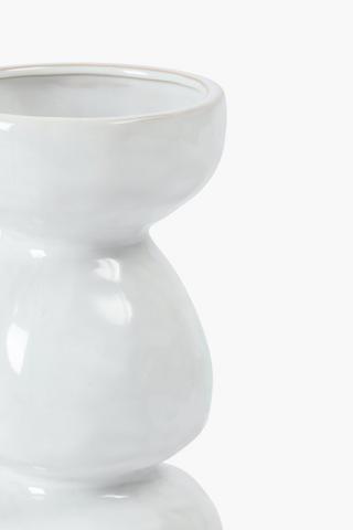 Tiered Ceramic Vase, 24cm
