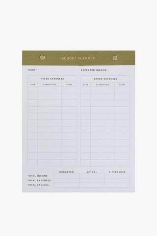 A4 Budget Planner Organiser