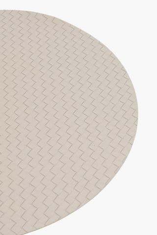 Pu Textured Round Placemat