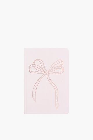 A5 Bow Fabric Notebook