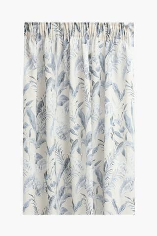 Taped Printed Rhea Curtain, 230x218cm