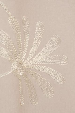 Taped Sheer Blossom Curtain, 270x218cm