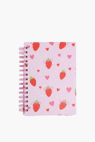 A5 Asanda Strawberry Notebook