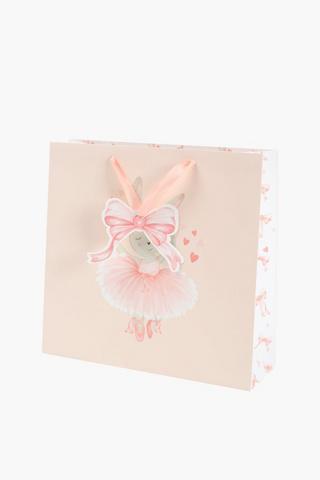 Ballerina Bunny Gift Bag Medium