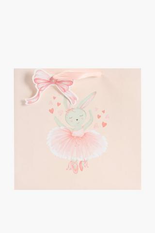 Ballerina Bunny Gift Bag Medium