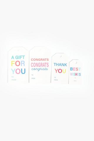 15 Pack Colourful Tag Set